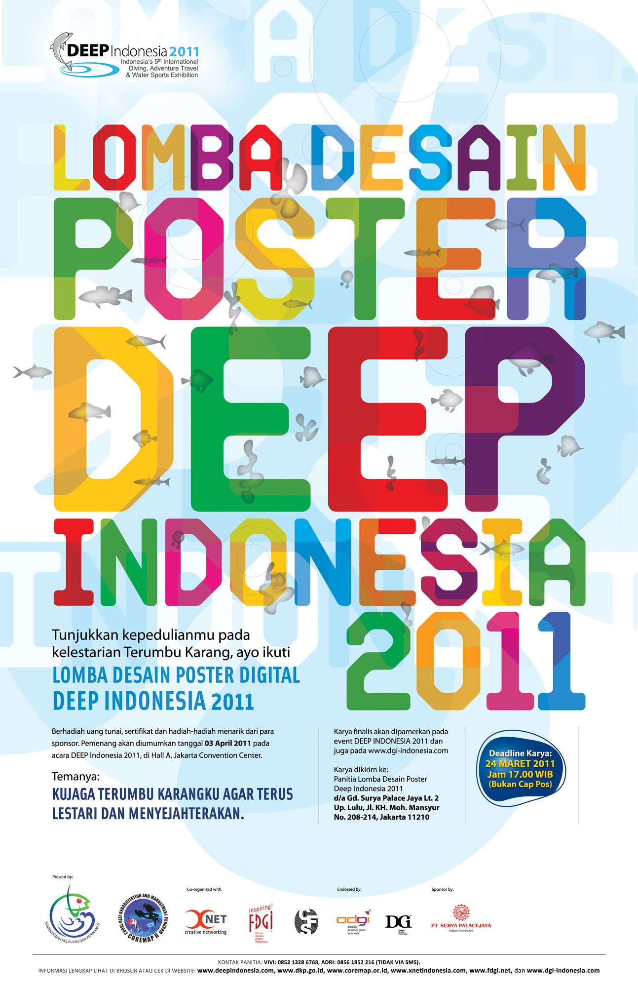 Lomba Poster Pelestarian Terumbu Karang – Deep Indonesia 
